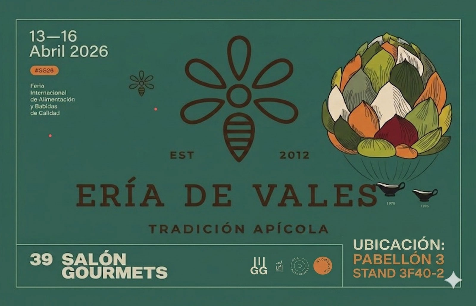 Ería de Valles estará en el Salón Gourmets 2026 en Madrid